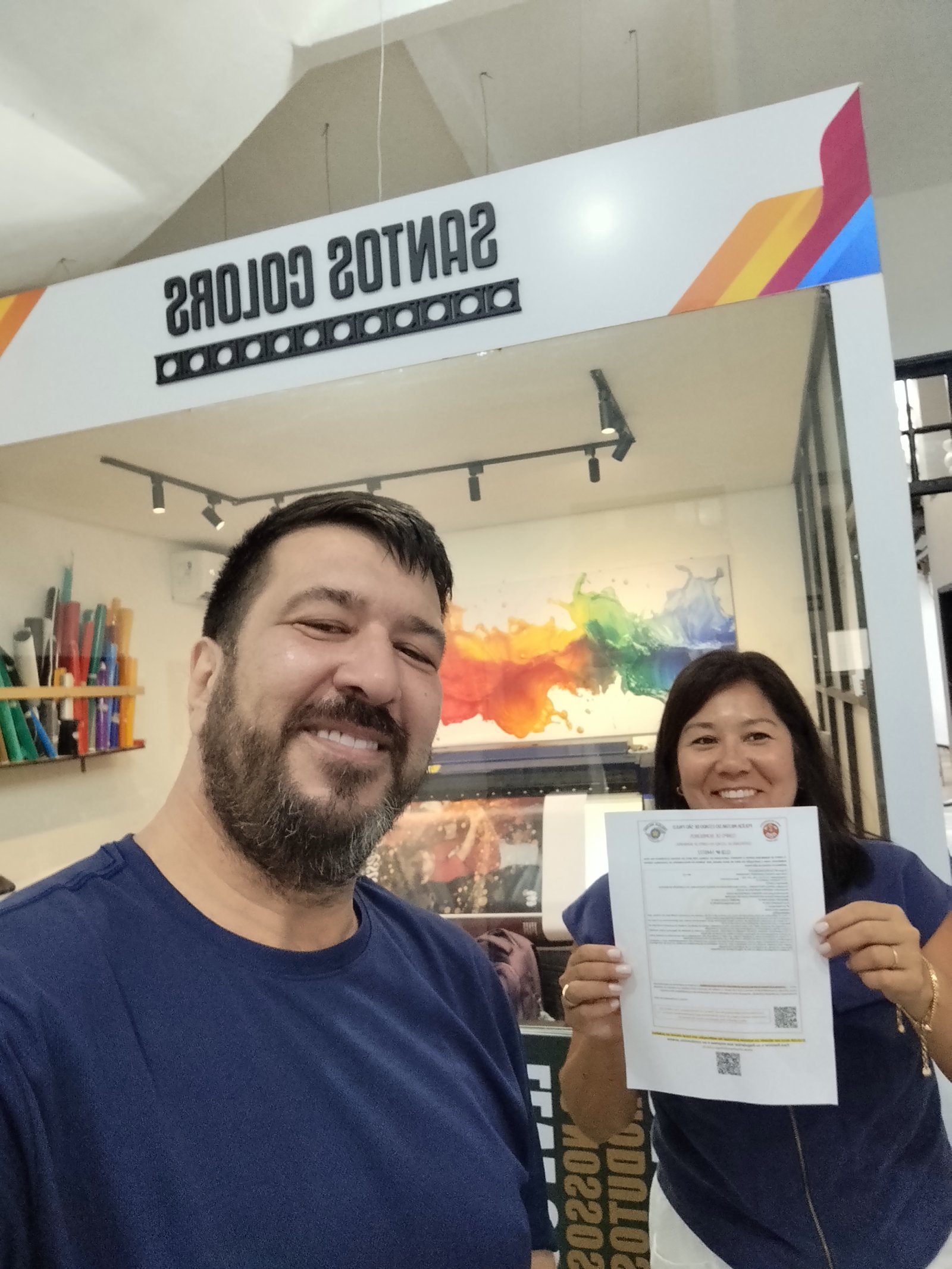 Projeto de incêndio gráfica Santos